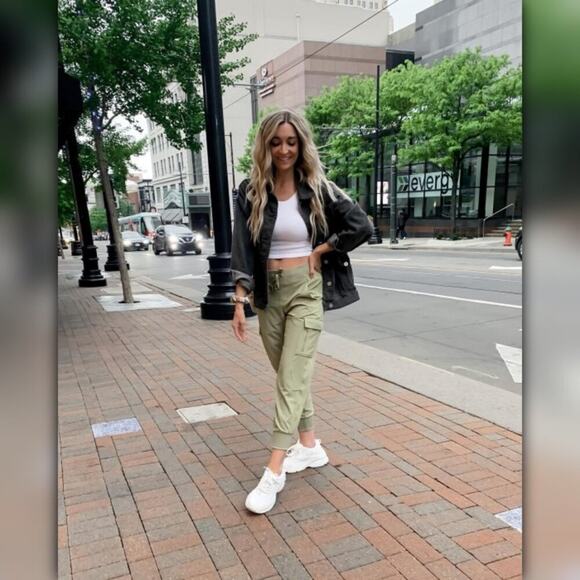 ♥ 674 ♥ (S) Oversized Denim Trucker Jacket - Picture 4 of 6